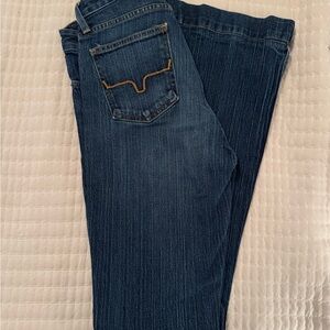 Kimes Ranch Dark Blue Flare Jeans